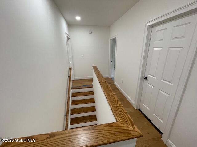 3916 State Highway 2, Brunswick, NY 12180 - stairs featuring baseboards and recessed lighting