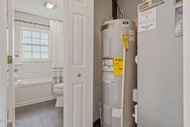 11 Thatcher Dr, Altamont, NY 12009 - utility room featuring electric water heater