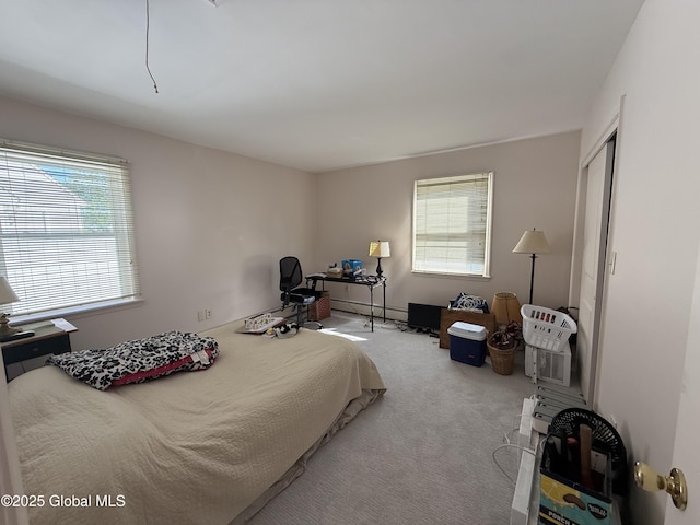 12 Graves St, Glens Falls, NY 12801 - bedroom with multiple windows and carpet floors