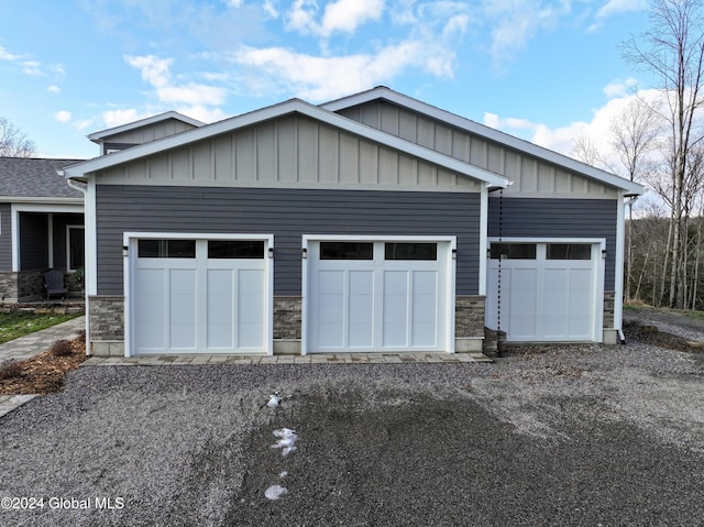 74 Dick Hyatt Ln, Whitehall, NY 12887 - view of garage