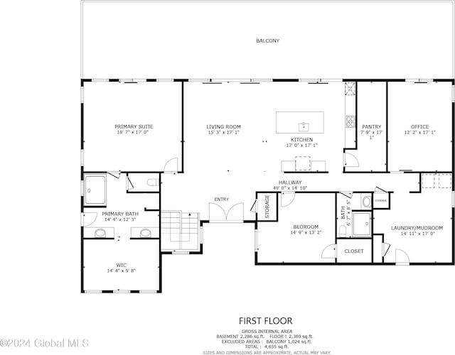 74 Dick Hyatt Ln, Whitehall, NY 12887 - property floor plan