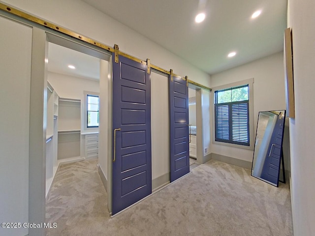 22 Burnham Rd, Wilton, NY 12831 - bathroom with plenty of natural light, recessed lighting, and baseboards