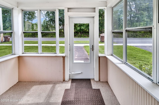 44 Hudson Ave, Bethlehem, NY 12054 - unfurnished sunroom with plenty of natural light