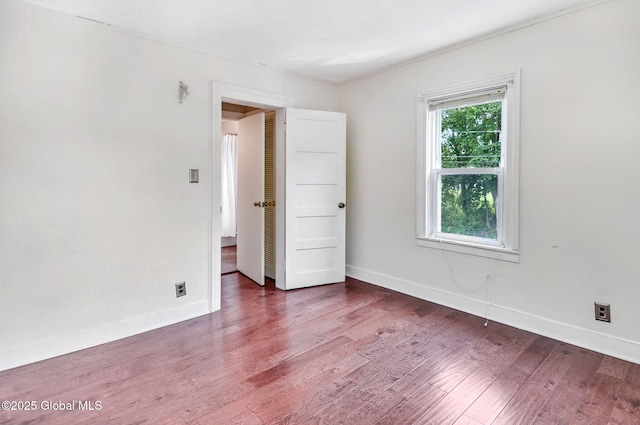 44 Hudson Ave, Bethlehem, NY 12054 - spare room featuring wood finished floors and baseboards
