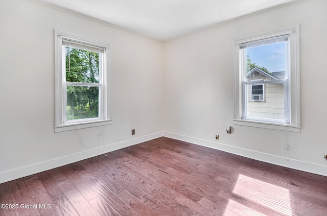 44 Hudson Ave, Bethlehem, NY 12054 - spare room featuring wood finished floors and baseboards