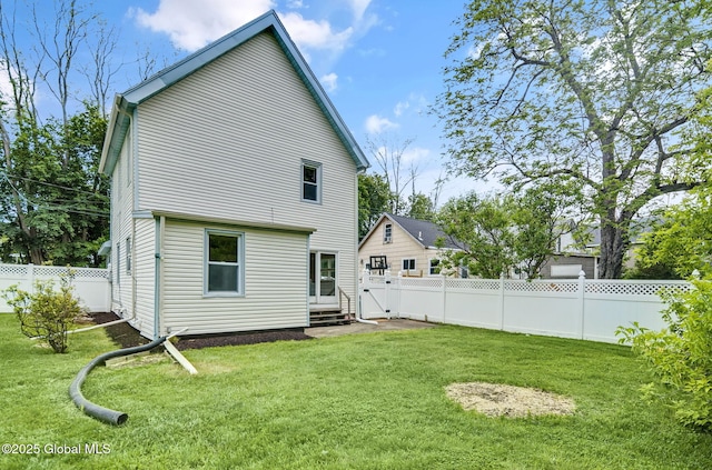 44 Hudson Ave, Bethlehem, NY 12054 - back of house with entry steps