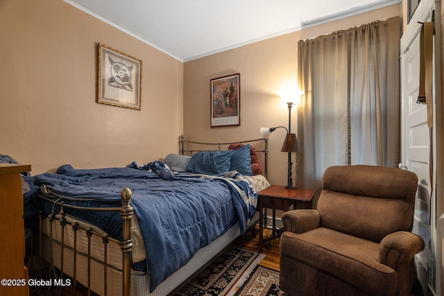 1165 Glenwood Blvd, Schenectady, NY 12308 - bedroom featuring ornamental molding and wood finished floors