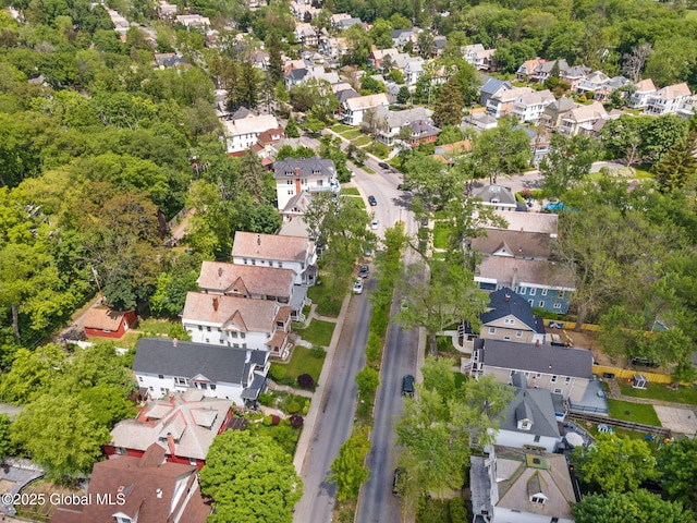 1165 Glenwood Blvd, Schenectady, NY 12308 - aerial overview of property's location featuring nearby suburban area