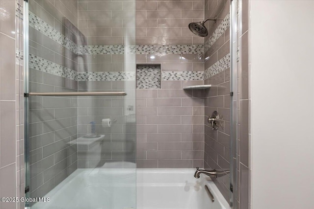 1335 Stanley Ln, Niskayuna, NY 12309 - bathroom with bath / shower combo with glass door