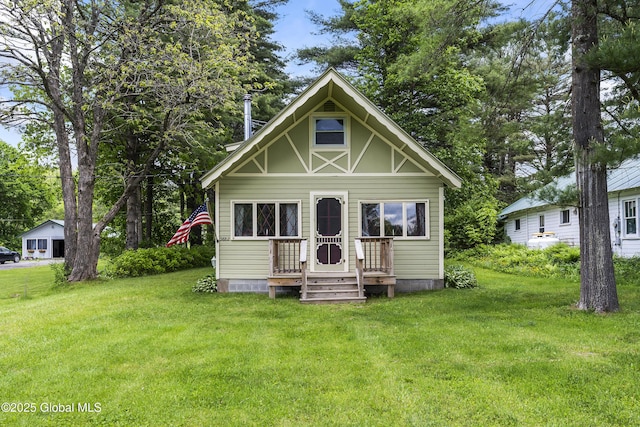 5882 Lake Rd, Galway, NY 12074 - view of front of property featuring a front yard
