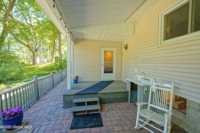 9 S Maple Ln, Colonie, NY 12211 - view of patio / terrace