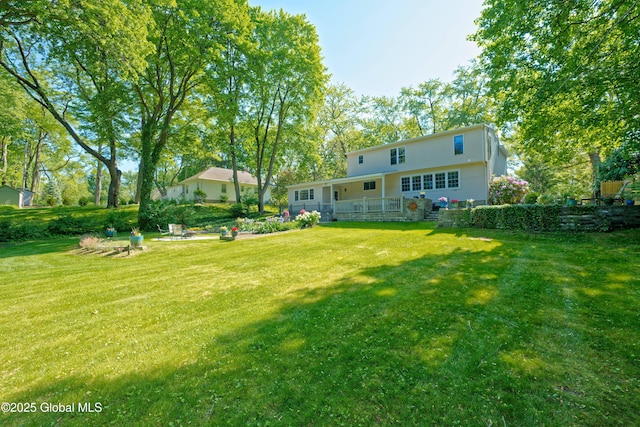 9 S Maple Ln, Colonie, NY 12211 - view of green lawn