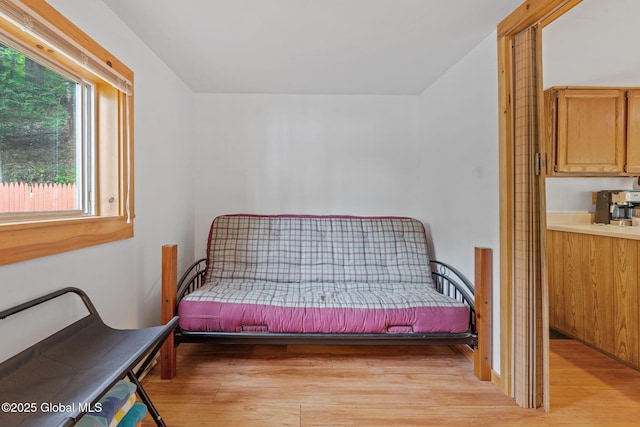 858 E River Dr, Lake Luzerne, NY 12846 - bedroom featuring light wood-style flooring