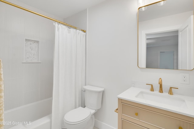 106 E Berkley Sq, Glenville, NY 12302 - full bath with vanity and shower / bath combination with curtain