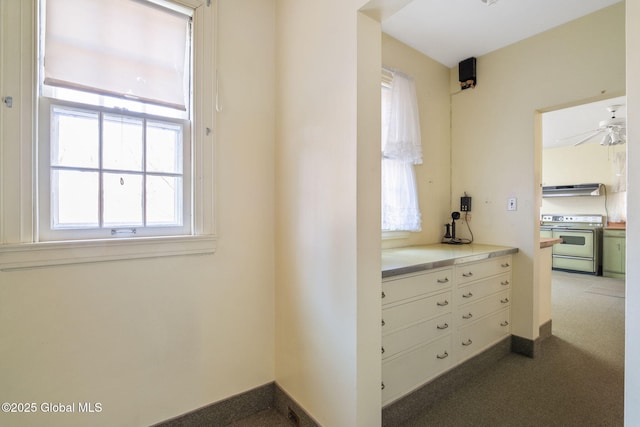 2125 Rosendale Rd, Niskayuna, NY 12309 - hallway with carpet floors and baseboards