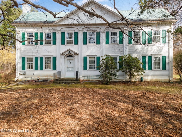 2125 Rosendale Rd, Niskayuna, NY 12309 - view of front facade featuring a chimney