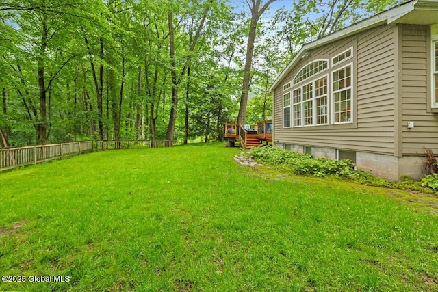 19 Canterbury Rd, Clifton Park, NY 12065 - fenced backyard featuring a deck