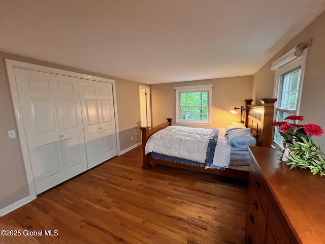 19 Canterbury Rd, Clifton Park, NY 12065 - bedroom featuring wood finished floors and a closet