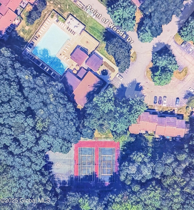 198 Williamsburg Ct, Albany, NY 12203 - bird's eye view
