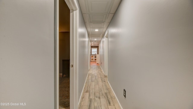 127 Firefly Meadow Rd, Glen, NY 12072 - hall featuring light wood-style flooring and baseboards