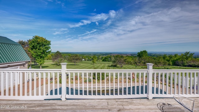127 Firefly Meadow Rd, Glen, NY 12072 - deck featuring a swimming pool