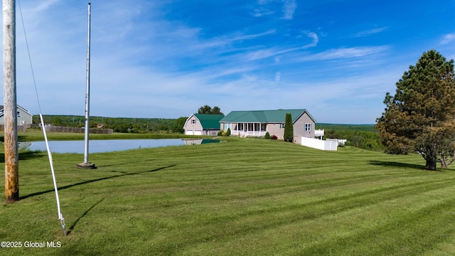 127 Firefly Meadow Rd, Glen, NY 12072 - surrounding community with a water view and a yard