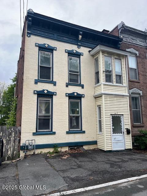 201 10th St, Troy, NY 12180 - view of front of home with brick siding