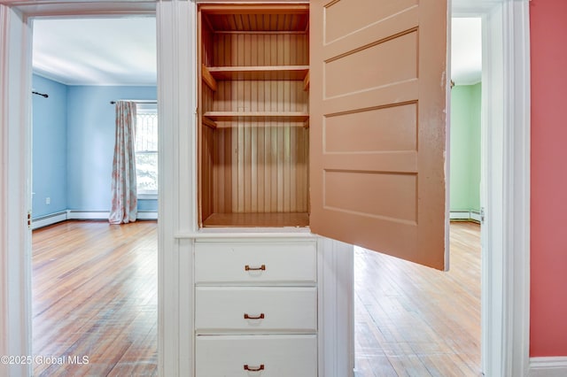 1348 Union St, Schenectady, NY 12308 - closet featuring a baseboard radiator