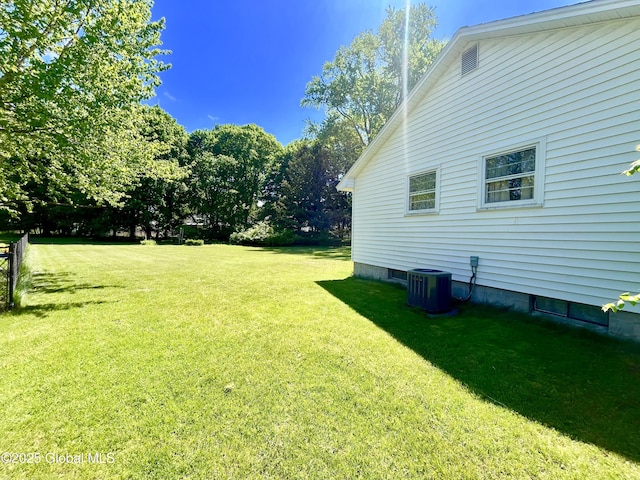19 Lillian Dr, Glenville, NY 12302 - view of grassy yard featuring central AC unit