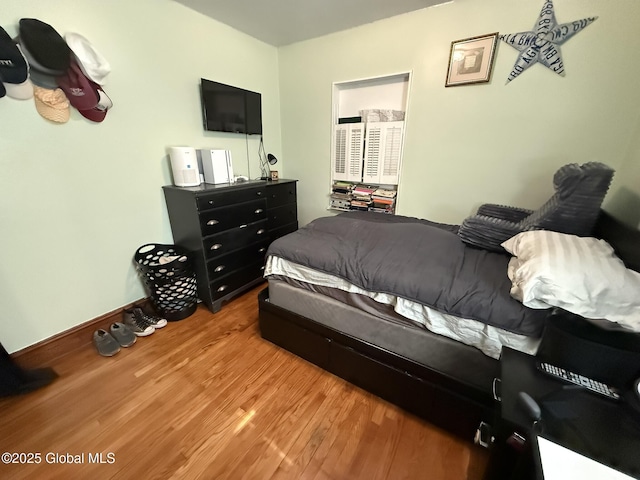 8 Hackett St, Bethlehem, NY 12158 - bedroom featuring wood finished floors and baseboards
