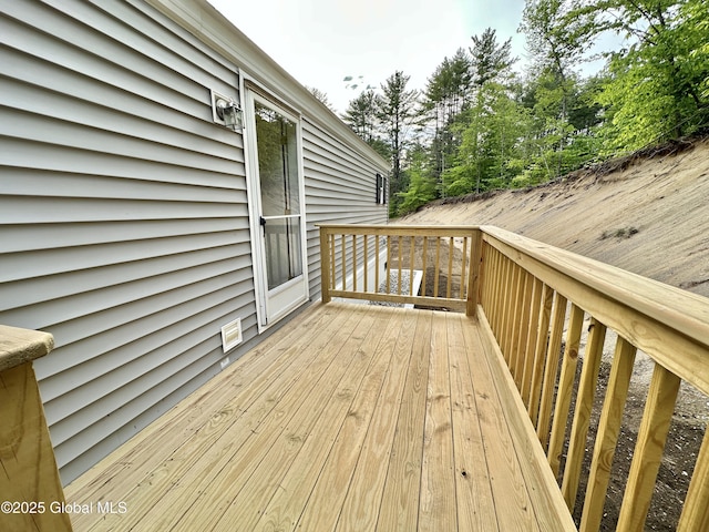 6041 Rte 9n, Hadley, NY 12835 - view of deck