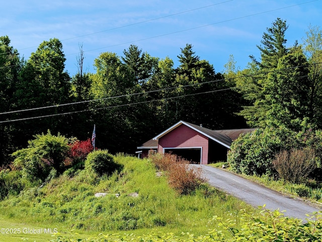 258 Middle Rd, Crown Point, NY 12928 - exterior space featuring a forest view