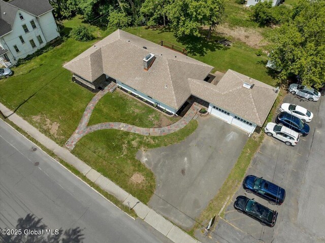 55 Fairview Ave, Hudson, NY 12534 - view from above of property
