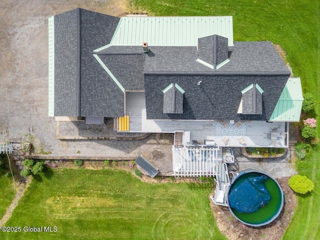 440 Posson Hill Rd, Middleburgh, NY 12122 - aerial view of property and surrounding area