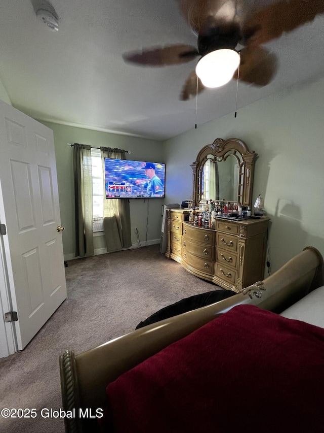 94 Willow Ave, Schenectady, NY 12304 - carpeted bedroom featuring ceiling fan and baseboards