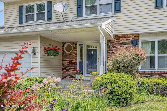 228 Vincenza Ln, Guilderland, NY 12303 - entrance to property featuring brick siding and covered porch