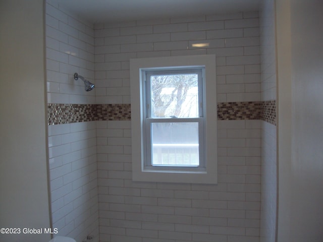 254 Church St, Amsterdam, NY 12010 - full bathroom with a tile shower and healthy amount of natural light