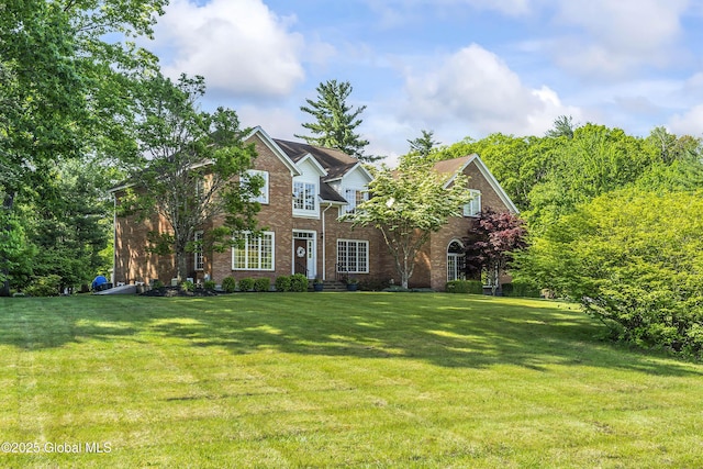 17 Brendan Ln, Niskayuna, NY 12309 - traditional home featuring brick siding and a front yard
