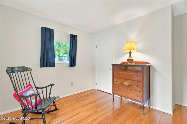 3 N Jordan Dr, Saratoga Springs, NY 12866 - living area featuring light wood-type flooring and baseboards