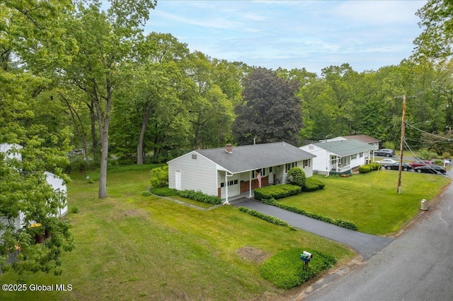 3 N Jordan Dr, Saratoga Springs, NY 12866 - view of subject property with a forest