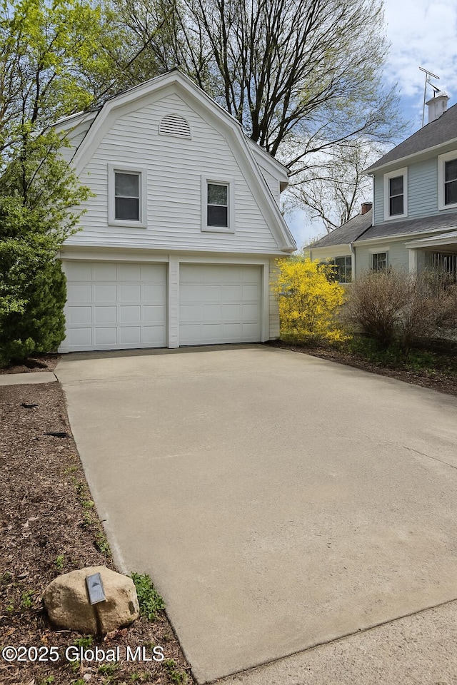 2 Van Rensselear St, Saratoga Springs, Inside, NY 12866 - garage with concrete driveway