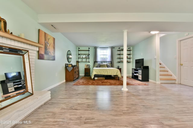 23 Bayberry Dr, Halfmoon, NY 12065 - bedroom featuring light wood-style floors and baseboards