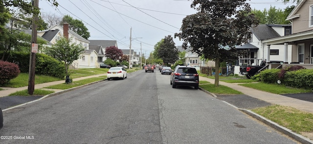 176 Benson St, Albany, NY 12206 - view of asphalt road with sidewalks and curbs