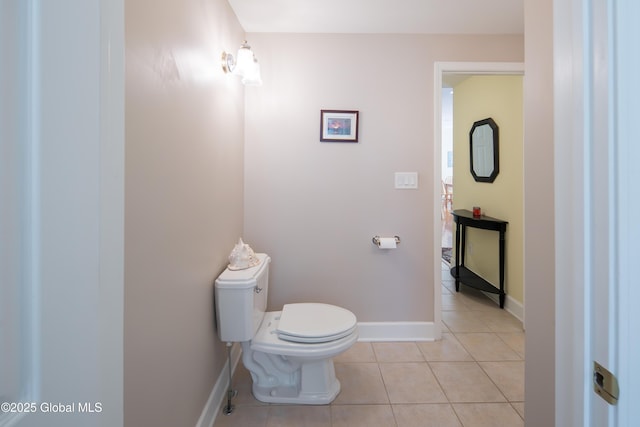 1 Avalon Ct, Colonie, NY 12211 - half bath featuring toilet, tile patterned flooring, and baseboards
