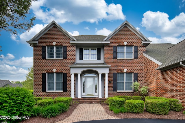 1 Avalon Ct, Colonie, NY 12211 - colonial house featuring brick siding