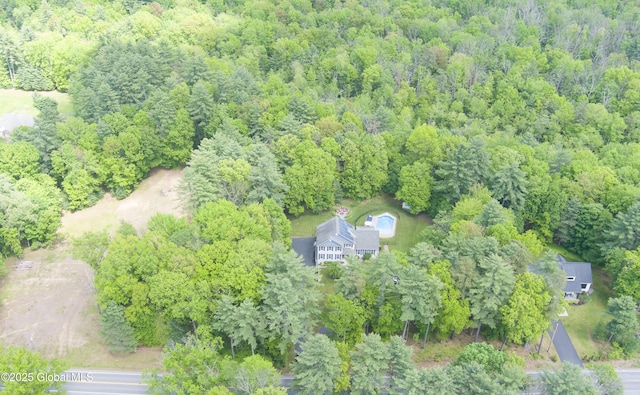 151 Edie Rd, Wilton, NY 12866 - aerial view of property and surrounding area featuring a forest