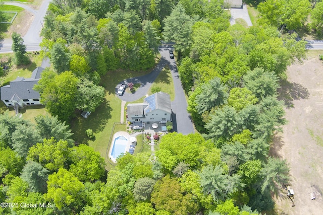 151 Edie Rd, Wilton, NY 12866 - bird's eye view of a tree filled landscape