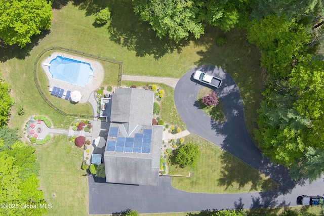 151 Edie Rd, Wilton, NY 12866 - bird's eye view of a pool area