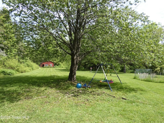 2541 N Line Rd, Galway, NY 12074 - view of grassy yard