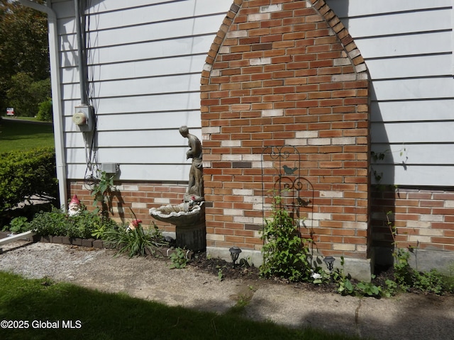 2541 N Line Rd, Galway, NY 12074 - exterior view of electric meter